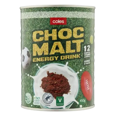 Chocolate Malt Energy Drink