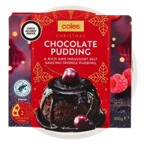 Christmas Chocolate Pudding