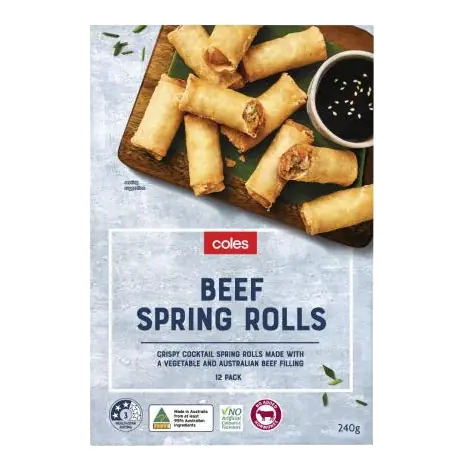 Beef Spring Rolls