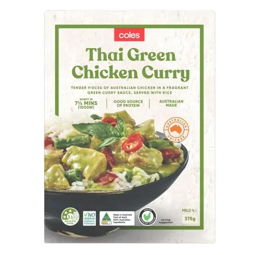 Convenience Meals Thai Green Curry Chicken