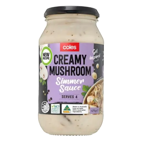 Creamy Mushroom Simmer Sauce