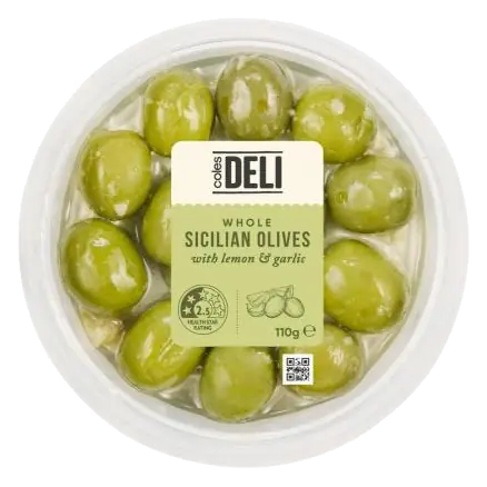 Lemon & Garlic Sicilian Olives