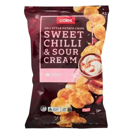 Deli Style Potato Chips Sour Cream Sweet