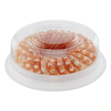 Thawed Cooked Prawn Plate Small