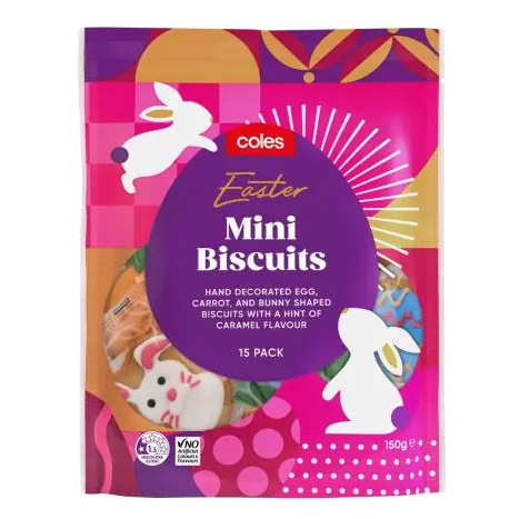Easter Mini Biscuits 15 Pack
