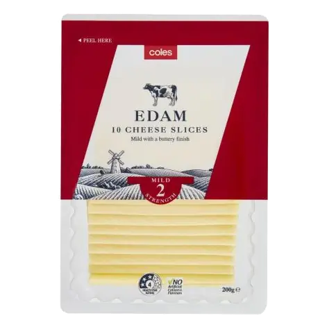 Edam Cheese Slices