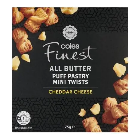 All Butter Puff Pastry Cheese Mini Twists Crackers