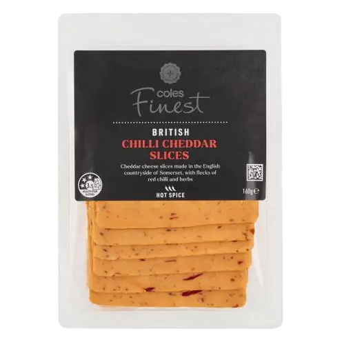 British Chilli Cheddar Slices