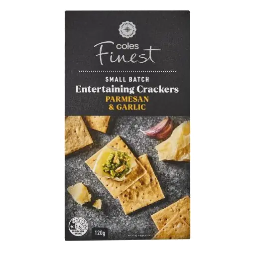 Crackers Parmesan & Garlic