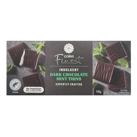 Dark Chocolate Mint Thins