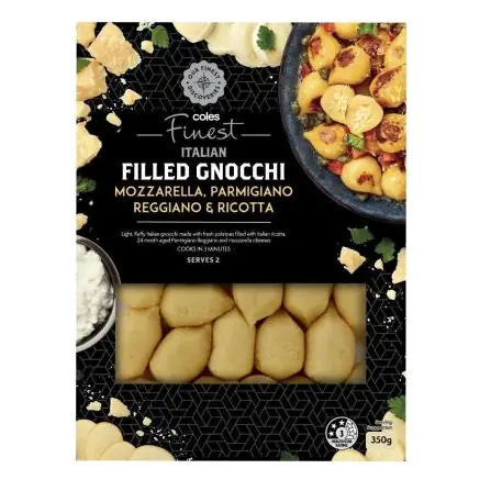 Filled Gnocchi With Ricotta Parmigiano Reggiano & Mozzarella