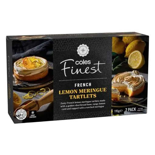 French Lemon Meringue Tartlets 2 Pack