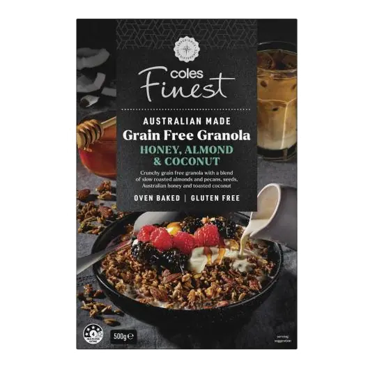 Granola Grain Free Honey Almond & Coconut