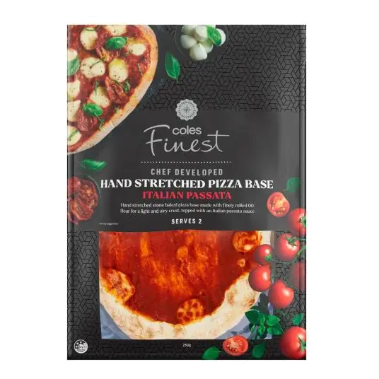Italian Passata Sauced Pizza Base