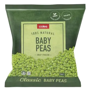 Frozen Baby Peas