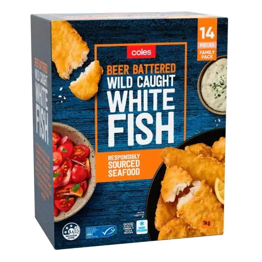 Frozen Beer Battered Fish Fillets