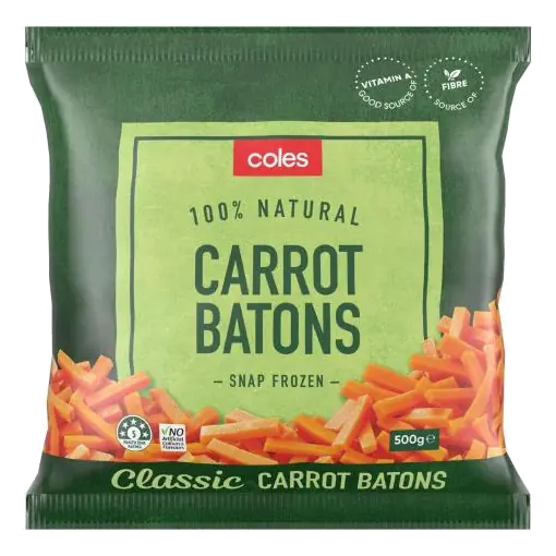 Frozen Carrot Battons