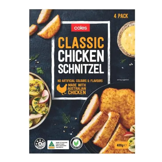 Frozen Chicken Breast Schnitzel