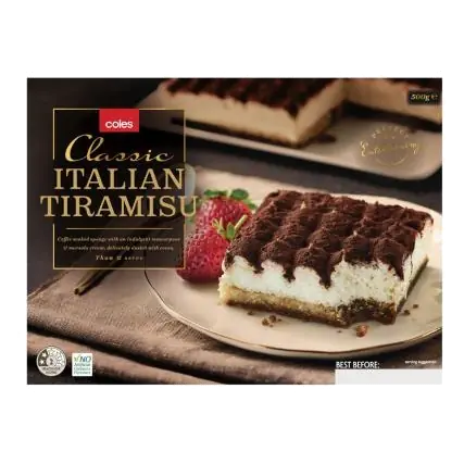 Frozen Classic Italian Tiramisu