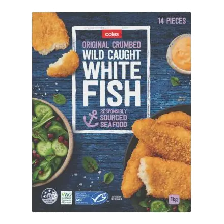 Frozen Fish Fillet Crumbed
