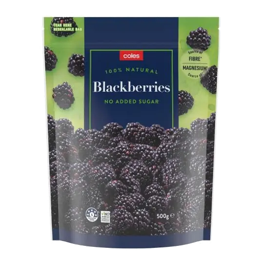 Frozen Fruit Blackberries