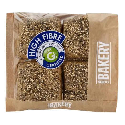 High Fibre Low Gi 7 Seeds & Grains Rolls