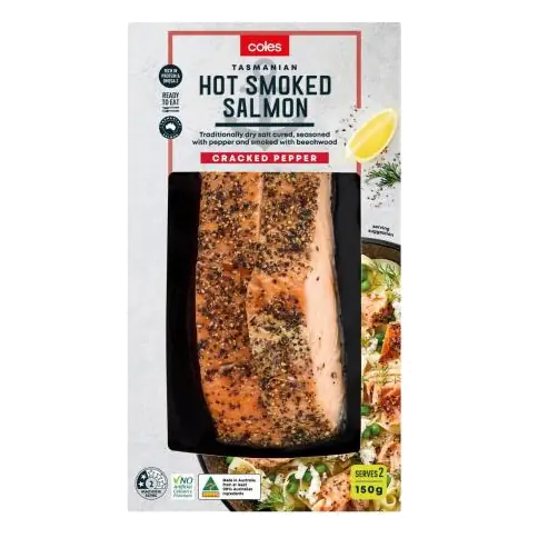 Hot Smoked Salmon Cracked Pepper