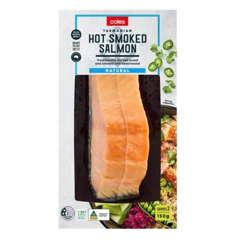 Hot Smoked Salmon Natural