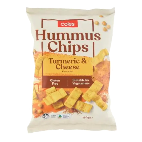 Hummus Chips Turmeric & Cheese