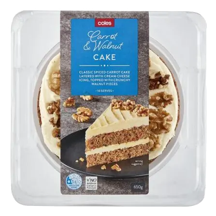 Iced Carrot Cake