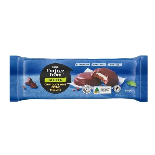 Chocmint Creme Biscuits