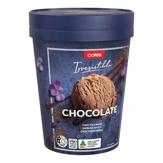 Irresistible Chocolate Ice Cream Tub