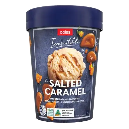Irresistible Salted Caramel Ice Cream Tub