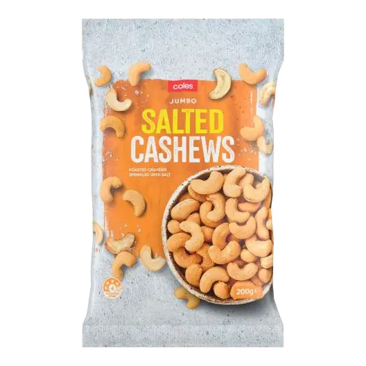 Jumbo Cashews Salted