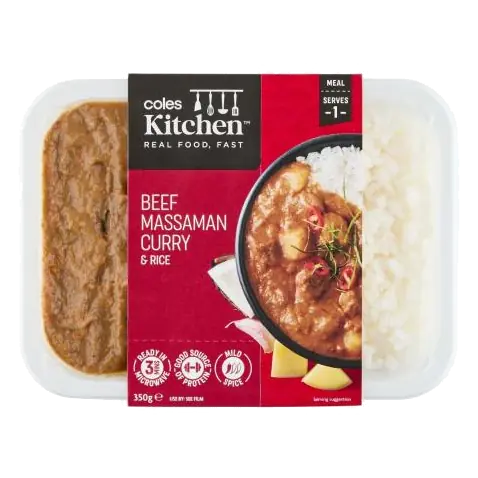 Beef Massaman Curry & Rice