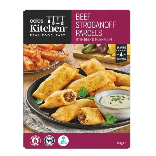 Beef Stroganoff Parcels 8 Pack