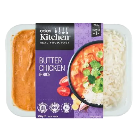 Butter Chicken With Rice