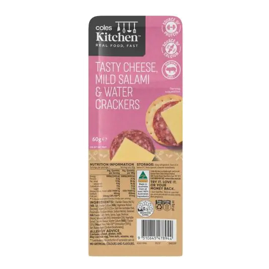 Cheese Salami & Crackers