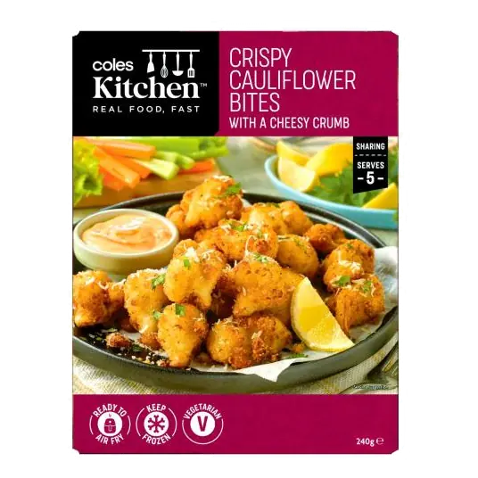 Cheesy Cauliflower Bites