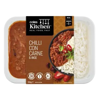 Chilli Con Carne & Rice