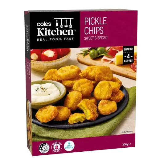 Pickle Chips Sweet & Spiced