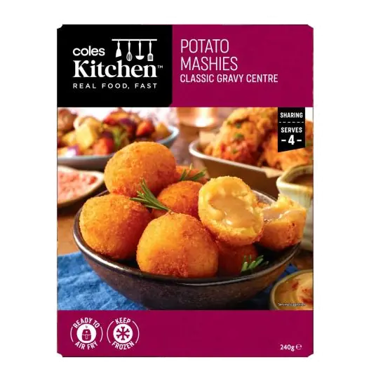 Potato Mashies With Gravy Centre