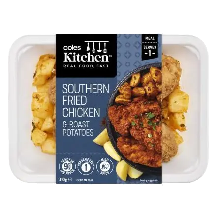 Southern Fried Chicken & Roast Potatoes