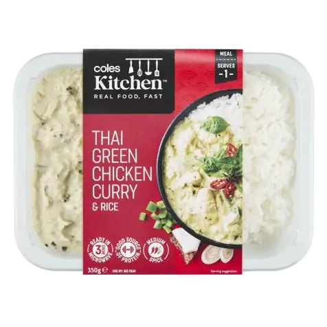 Thai Green Chicken Curry & Rice