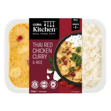 Thai Red Chicken Curry & Rice