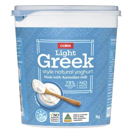 Light Greek Style Yoghurt
