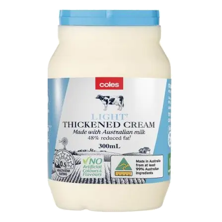 Light Thickened Cream