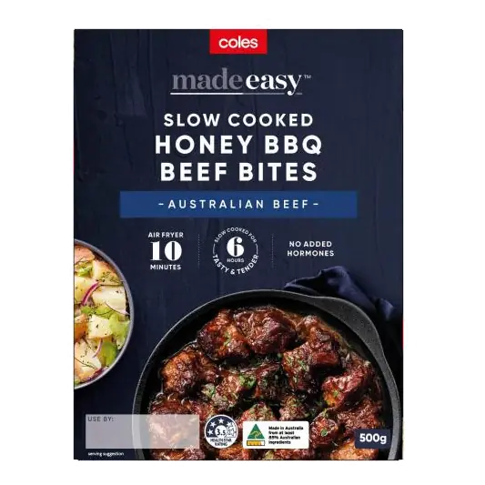 Slow Cooked Honey BBQ Beef Bites