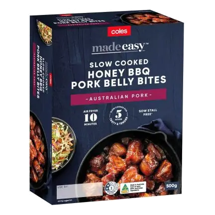 Slow Cooked Pork Belly Bites In BBQ Honey