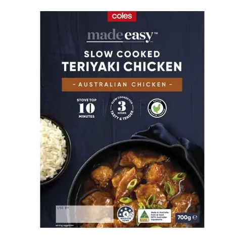 Slow Cooked Teriyaki Chicken